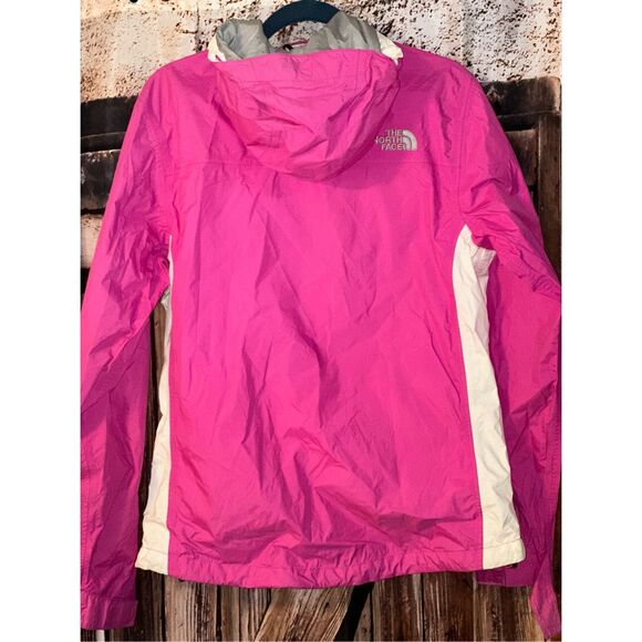 The North Face Barbie Pink women’s size XS Extra small  raincoat Hyvent - Picture 4 of 6
